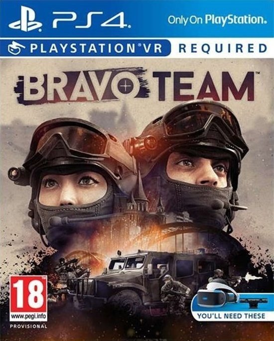 Sony Bravo Team - VR - PS4 PlayStation 4