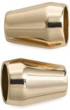Prym 416678 conisch new goud koorduiteinden, metaal, 10 x 13 mm