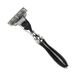 Parker Mach 3 compatibele Razor zwarte harshandgreep model 111B-M3