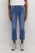Kaffe Korte damesjeans Sinem Blauw Katoen Regular Fit Maat 44