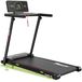 FUNLIFE F8 tapis de course, pliable avec 5% d'inclinaison, écran directement sur les poignées, surface de course extra large, silencieux et respectueux des articulations, 12 programmes, Walking Pad