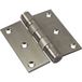 Häfele Bande à visser DHB 1212 en acier inoxydable, 76 x 76 mm, acier inoxydable mat