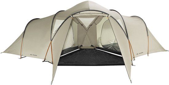 VAUDE Badawi Long 6P - Sand - 6-Person Tunnel Tent