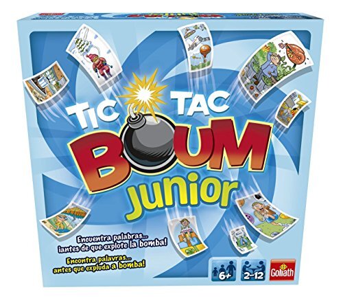 Goliath Tic Tac Boum Junior, Kaartspel, Vind het woord (70508) - Spaanse taalversie