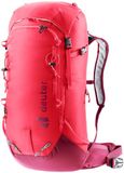 deuter Freescape Lite 24 SL Skitouren Rugzak voor dames, Hibiscus-Ruby, 24 L, Hibiscus-robijn, 24 Long