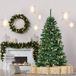 QLS Kunstkerstboom NK13 120 cm Spar met standaard Dennenboom