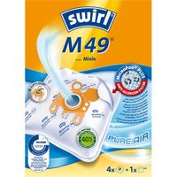 Swirl M 49 Sacs d'aspirateur Blanc 4 pièce(s)