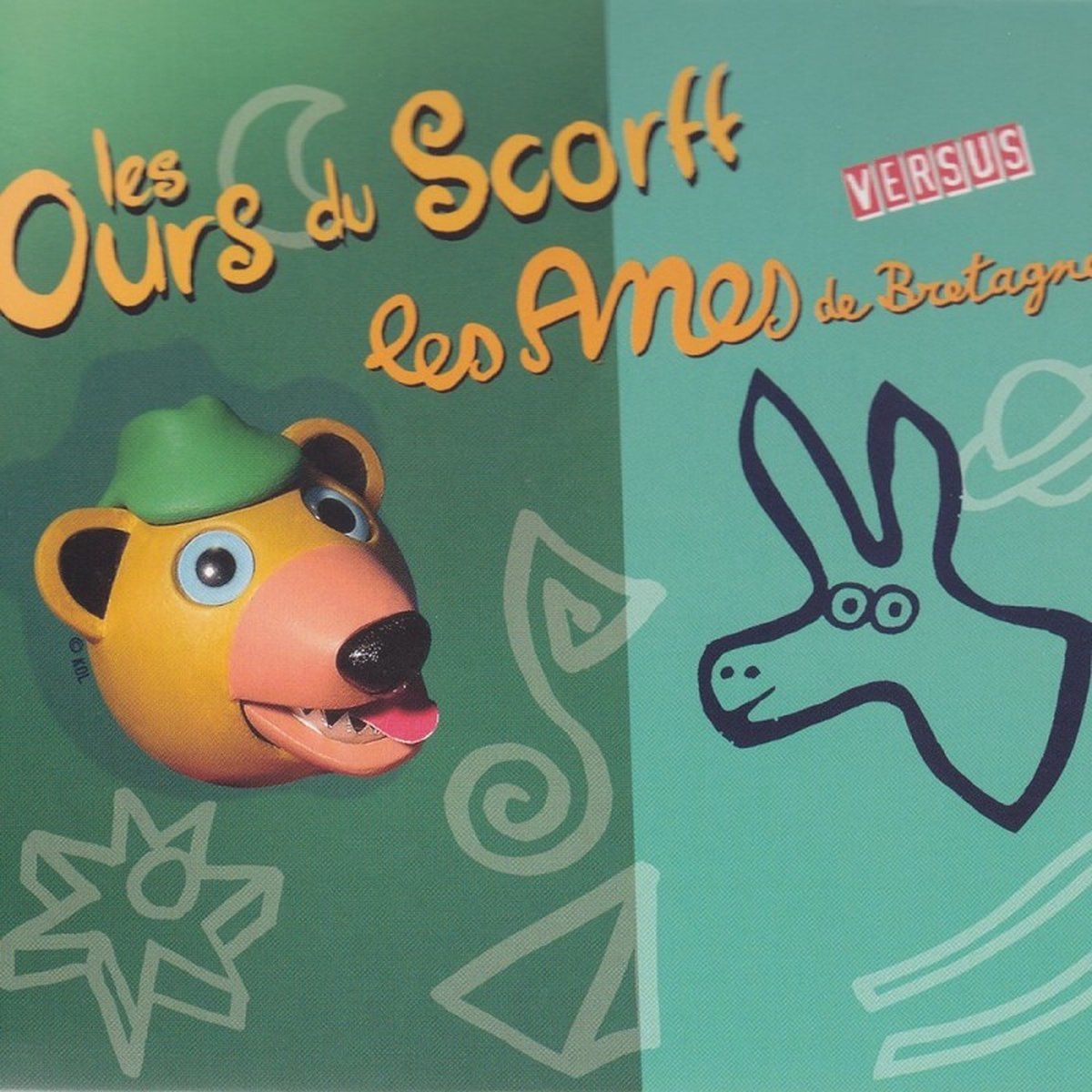 OUTHERE Les Ours Du Scorff Versus Les Anes De Bretagne - Les Ours Du Scorff Versus Les Anes De Bretagne (2 CD)