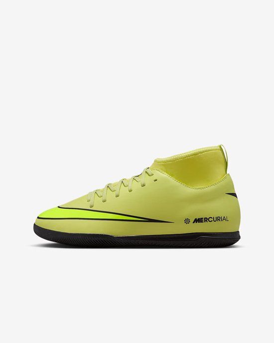 NIKE Jr Mercurial Superfly 10 Club Firm Ground Voetbalschoenen - Groen