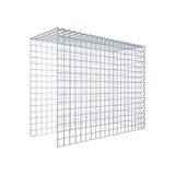 Gabionne d'attelage type 4 100 cm x 80 cm x 40 cm (L x H x P), maille 5 cm x 5 cm, spirale