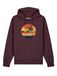 Watapparel Sweatshirt gemengde kleuren / donkerrood