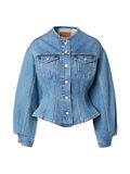 Levi's Sculpted Trucker Jacket Blauw Denim