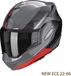 Scorpion EXO-TECH EVO GENRE Grey Black Red - Maat M - Integraal helm - Scooter helm - Motorhelm