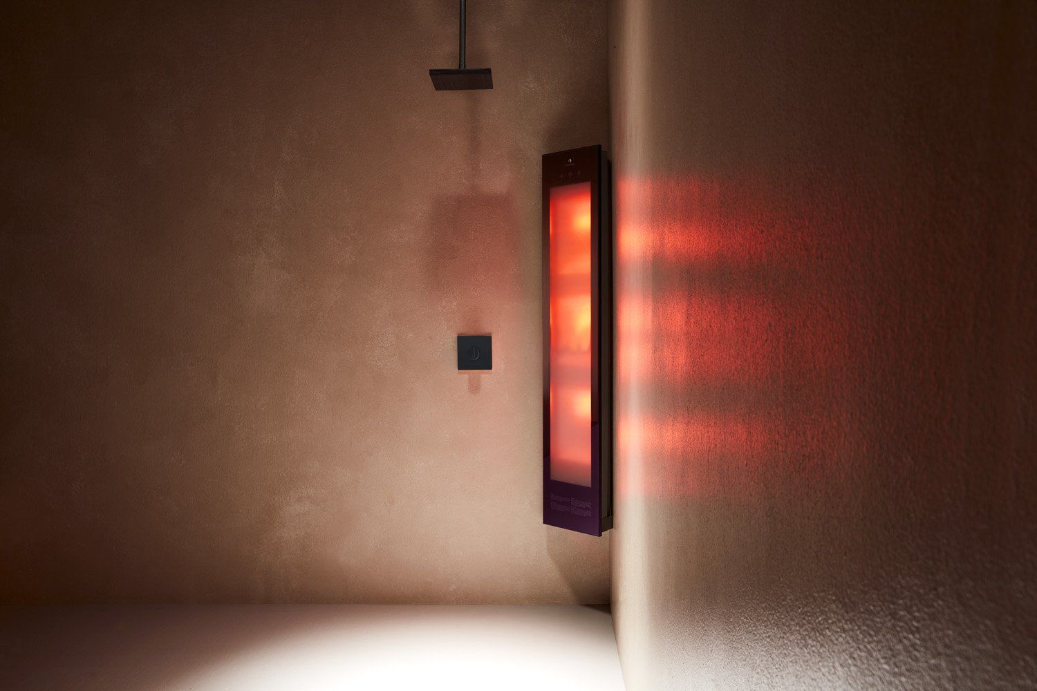 Sunshower Combi opbouw zwart - Lichttherapie - Zwart