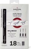 Sheaffer Kalligrafieset - Zwart - Penpunten F/M/B
