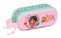DORA Étui à crayons 3D pour enfants, idéal pour les enfants d'âge scolaire, confortable et polyvalent, qualité et durabilité, 21 x 6 x 8 cm