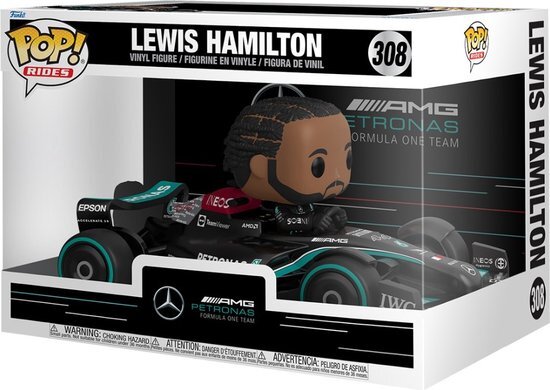 Funko formula 1 pop rides vinyl: lewis hamilton