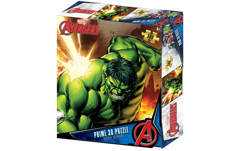 Prime3D 3D Image Puzzel - Hulk (500 stukjes) - 0670889326722