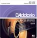 D'Addario EJ13 Bronzen Westernsnaren (11-52) Custom Light