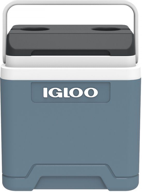 Igloo IP 24 - Passieve koelbox - 24 liter - Blauw - Met wielen