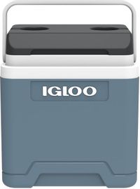 Igloo IP 24 - Glacière passive - 24 litres - Bleu - Avec roulettes