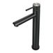 Topa BRAUER Stripe verhoogde opbouw wastafelmengkraan model A gunmetal geborsteld PVD