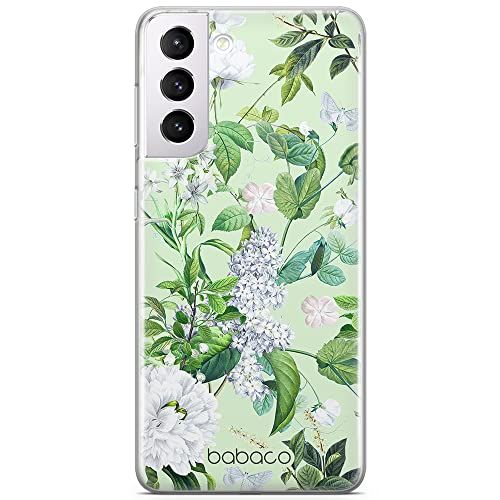 BABACO ERT GROUP Mobiele Telefoonhoesje voor Samsung S21 PLUS - Babaco Flowers 038