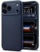 Spigen Liquid Air Hoesje Geschikt voor Apple iPhone 18 Pro / 17 Pro - Back Cover Flexibel TPU Blauw