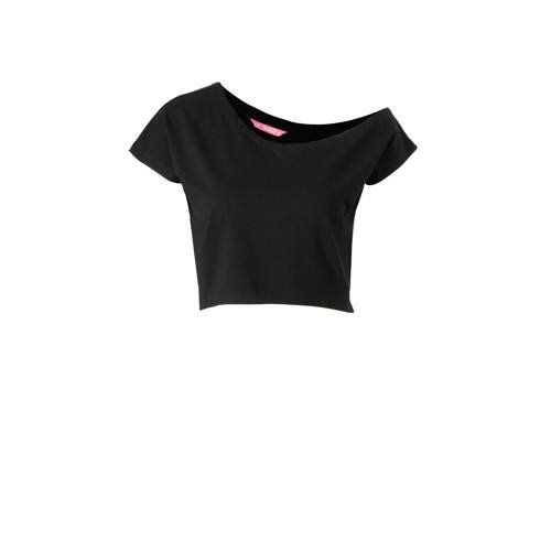 Papillon sport T-shirt zwart