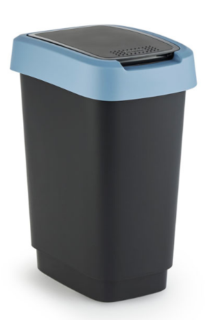 Vepa Bins Twist, afvalbak, 10 liter, horizon blauw, VB 246639