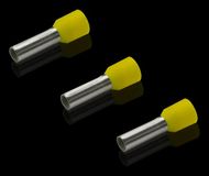 Rittal 4050.736 Adereindhulzen 6 mm² Deels geïsoleerd Geel 100 stuk(s)