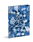 Dagplanner Organizer 2025 cm 15 x 21 gesloten januari-december 2025, vaste omslag
