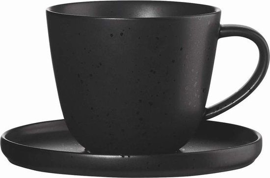ASA Selection Koffiekopje Coppa Kuro Zwart 250 ml