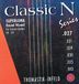 Thomastik Enkele snaar E6 .043 verzilverd koperdraad CR43 voor klassieke gitaar Classic N Series Superlona light set CR128, CR127