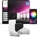 Philips Hue Starterkit - Wit en Gekleurd Licht - 1 Bridge Pro - 3 Lampen E27 1100 Lumen - 1 Dimmer Switch
