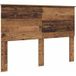 Tête de lit en bois ancien, bois d'ingénierie