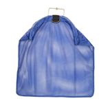 Scuba Choice Viszaknet met 5 mm roestvrijstalen draadgreep - 24" x 17" formaat, 30,5 cm diameter, veilige sluitclip, versterkt gaas - duurzaam en betrouwbaar voor watervissen, duiken en vissen - blauw