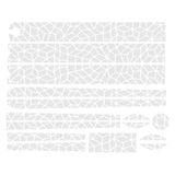 Reflective Berlin Fietsset voor volwassenen - Kitmosaic wit