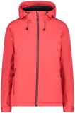 CMP Waterdicht damesjack met capuchon, Corallo, XS, Polyester, Herfst/Winter 2026