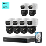 eufy Système de sécurité NVR PoE S4 Max + 2 caméras PoE S4 supplémentaires