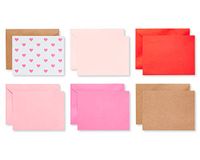 American Greetings Blanco kaarten met enveloppen, hartvormig briefpapier, grote hoeveelheid 200 stuks