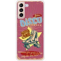 Samsung Galaxy S21 Versterkt hard hoesje - ontwerp retro disco