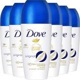 Dove Original Advanced Care Anti-Transpirant Roller - 6 x 50 ml - Voordeelverpakking