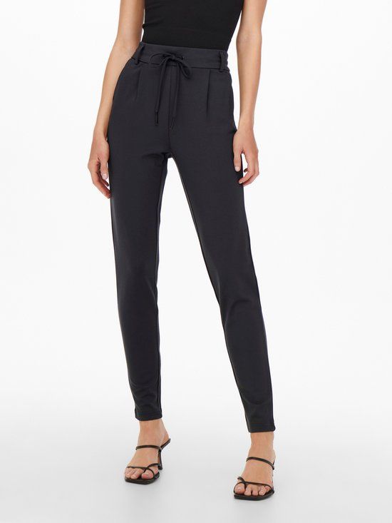 ONLY ONLPOPTRASH LIFE EASY COL PANT PNT NOOS Dames Broek - Blue Graphite - L/32