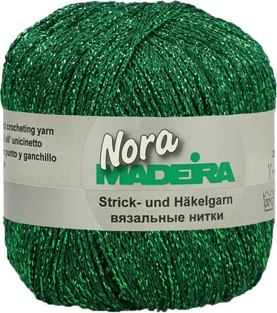 Madeira Nora gemetalliseerd garen - Groen 358