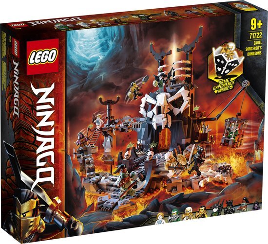 lego Ninjago Skull Sorcerer‘s Kerkers 71722