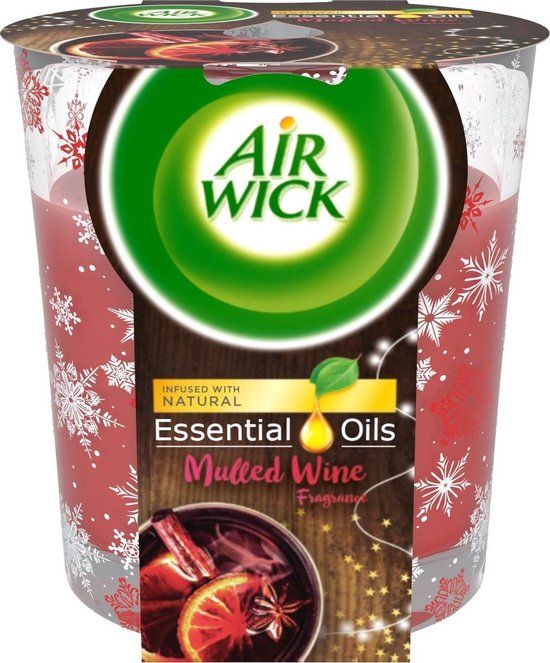 Air Wick Geurkaars Essentiële Oliën Glühwein 105 g