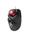 ELECOM ENORME Trackball-muis, bedraad, vingerbediening, 8-knops functie, palmsteun bevestigd, 52 mm gladde rode bal Windows11, macOS (M-HT1URBK)