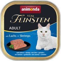 animonda Vom Feinsten kattenvoer Zalm en garnalen 32x100 g