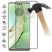 Motorola Protecteur d'Écran - 9H - Edge 40 Neo en Verre Trempé Full Cover - Bord Noir